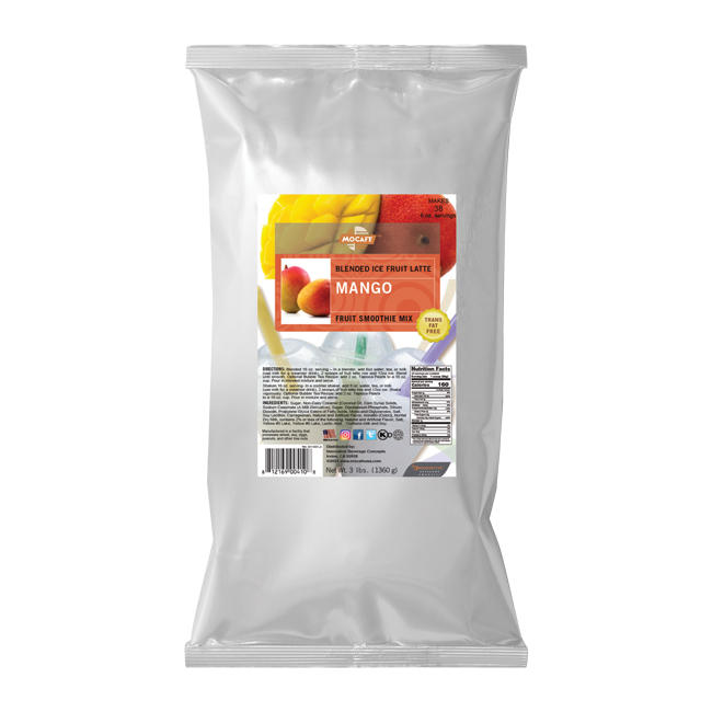 Mocafe Zen Freeze Mango Fruit Smoothie 3 lb