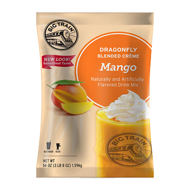 Big Train Dragonfly Mango Blended Creme Mix 3.5 lb