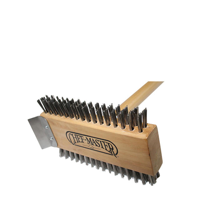 Broiler Brush with Scraper each
