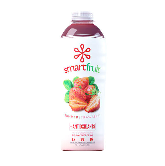 Smartfruit Real Fruit Smoothie Mix Summer Strawberry 48 oz