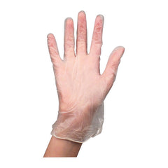 KingSeal Vinyl Glove Powder Free Extra Large 100 ct