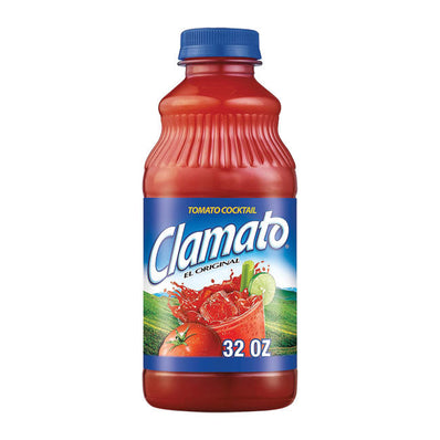 Clamato Cocktail Mix PET 32 oz