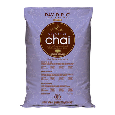 David Rio Orca Spice Chai Sugar Free 3 lb
