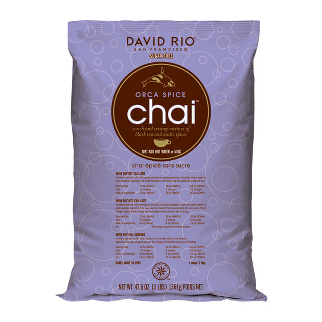 David Rio Orca Spice Chai Sugar Free 3 lb