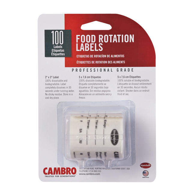 StoreSafe Food Rotation Labels Retail Blister Pack each ...
