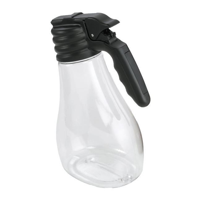 Option Salad Dressing Dispenser Clear and Black 48 oz each
