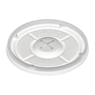 Dinex Tumbler Lid Translucent 1000 ct