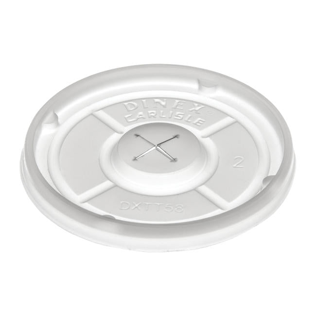 Dinex Tumbler Lid Translucent 1000 ct