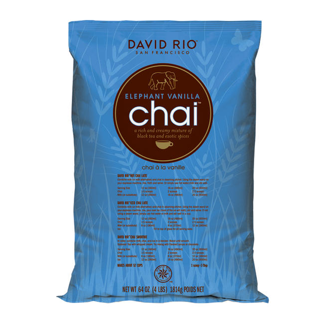 David Rio Elephant Vanilla Chai 4 lb