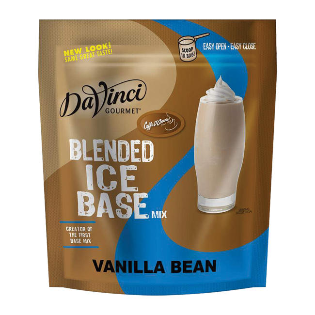 DaVinci Gourmet Vanilla Bean Iced Blended Coffee Mix 3 lb