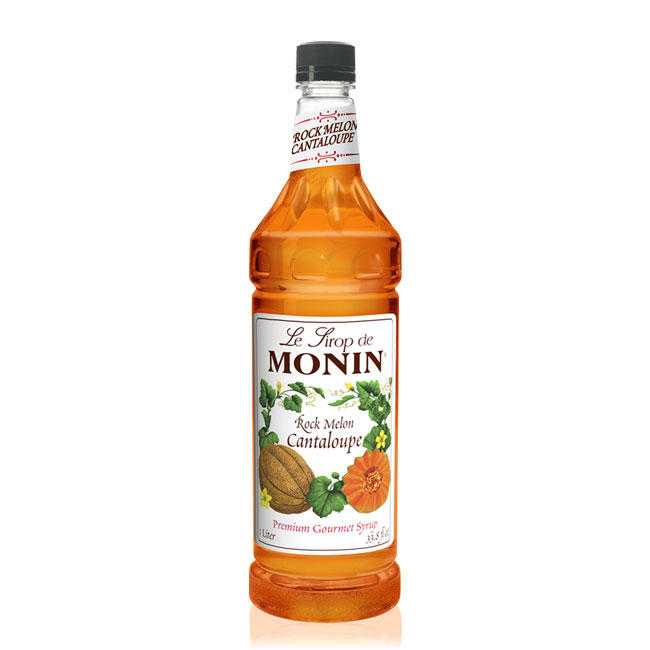 Monin Cantaloupe Rock Melon Syrup PET 1 ltr