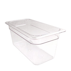 Camwear Food Pan Third Size Clear 6" each