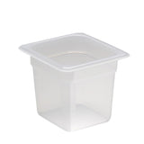 Food Pan Sixth Size Translucent 6" each