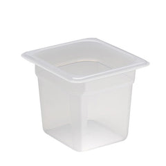 Food Pan Sixth Size Translucent 6" each