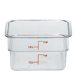 CamSquare Container Clear 2 qt each