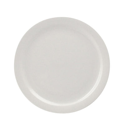 Porcelana Plate Bright White 9" 2 dz
