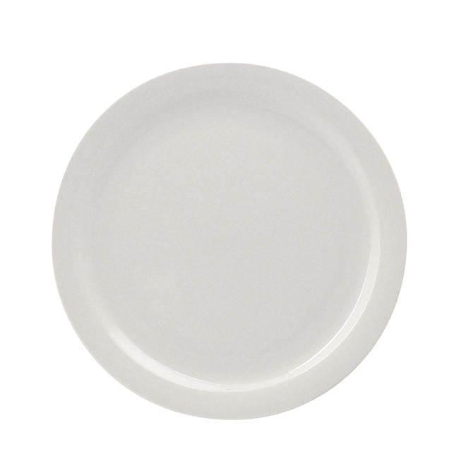 Porcelana Plate Bright White 9" 2 dz