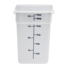 CamSquare Container White 22 qt each