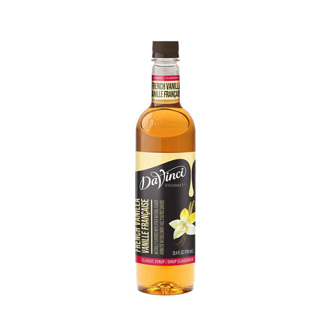 DaVinci Gourmet Classic French Vanilla Syrup PET 750 ml
