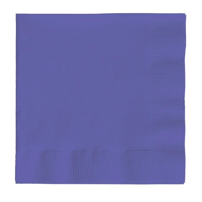 Napkin 2-Ply Purple 200 ct