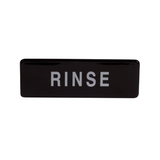 "Rinse" Signage each