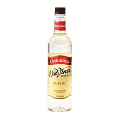 DaVinci Gourmet Classic Cinnamon Syrup PET 750 ml
