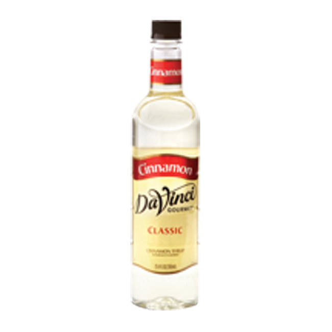 DaVinci Gourmet Classic Cinnamon Syrup PET 750 ml