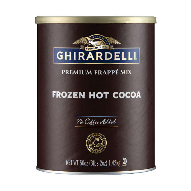Ghirardelli Frozen Hot Cocoa Can 3.12 lb