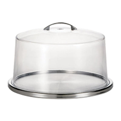 Cake Plate and Cover Set Clear each