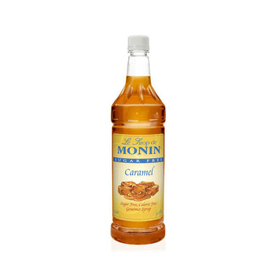 Monin Caramel Sugar Free Syrup PET 1 ltr
