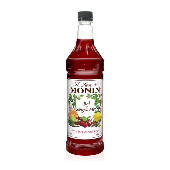 Monin Red Sangria Syrup PET 1 ltr