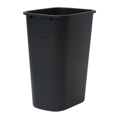 Waste Basket Black 41qt each