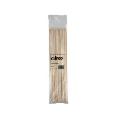Wood Skewers 12" pk 100 ct