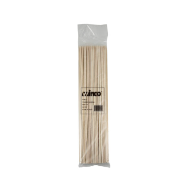 Wood Skewers 12" pk 100 ct