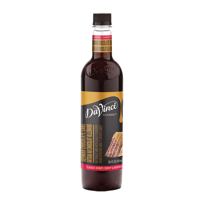 DaVinci Gourmet Classic German Chocolate Cake Syrup PET 750 ml