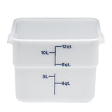 CamSquare Container White 12 qt each