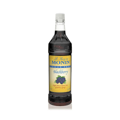 Monin Blackberry Sugar Free Syrup PET 1 ltr