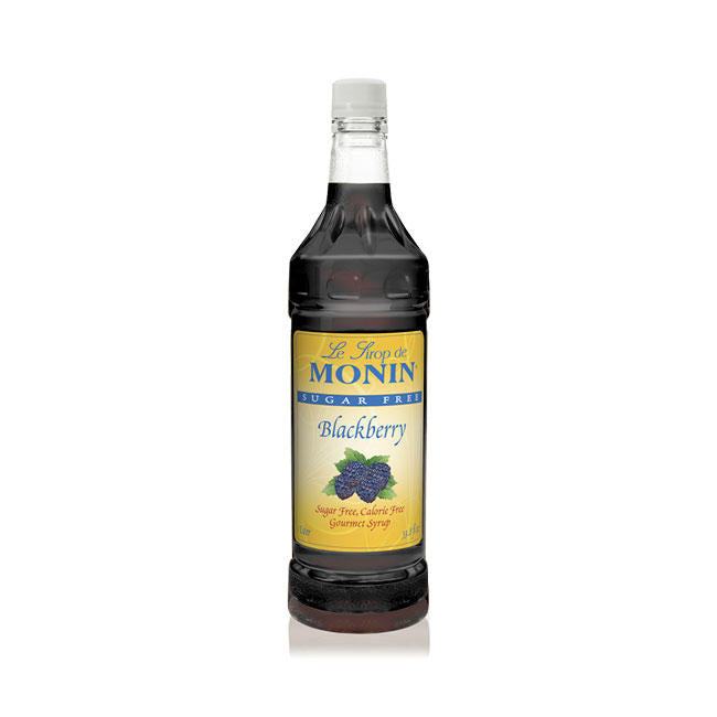 Monin Blackberry Sugar Free Syrup PET 1 ltr
