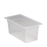 Food Pan Third Size Translucent 6" each