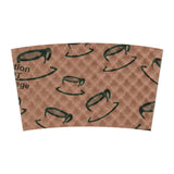 Java Jacket Natural Kraft Scatter Coffee Cup Print 8 oz 1300 ct