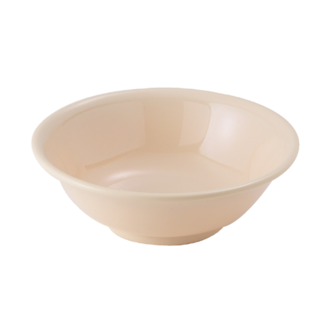 Melamine Bowl 22oz Tan pk 1 dz