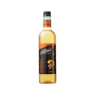 DaVinci Gourmet Natural Spicy Ginger Syrup PET 750 ml