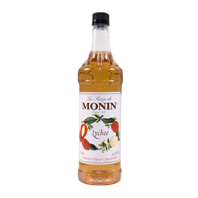 Monin Lychee Syrup PET 1 ltr