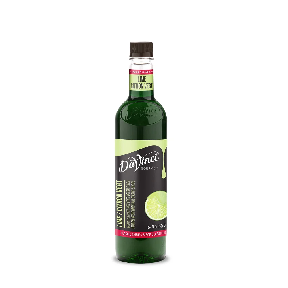 DaVinci Gourmet Classic Lime Syrup PET 750 ml