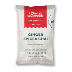 Dr. Smoothie Cafe Essentials Gourmet Beverage Mix Ginger Spice Chai 3.5 lb