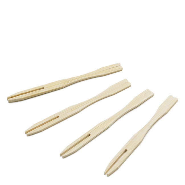 Bamboo Fork Pick 3 1/2" pk 100 ct