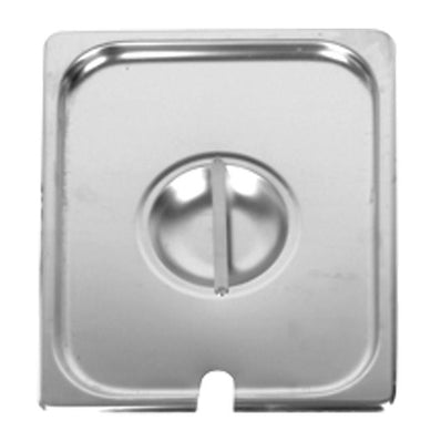 Steam Table Pan Cover Slotted Half-Size each
