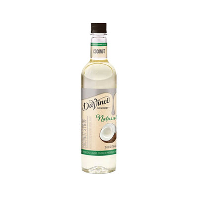 DaVinci Gourmet Natural Coconut Syrup PET 750 ml
