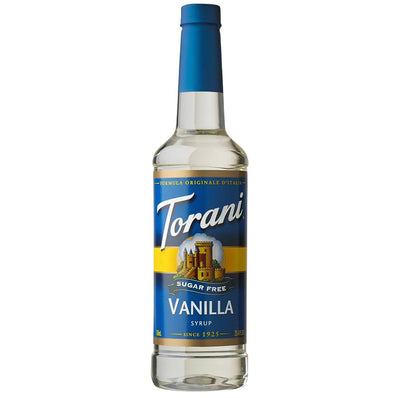 Torani Vanilla Sugar Free Syrup PET 750 ml