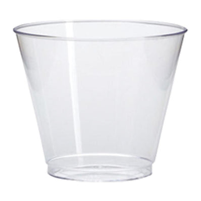 Comet Squat Tumbler Clear Bulk 5 oz 100 ct